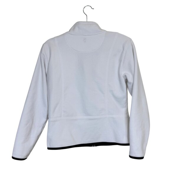 Pebble Beach Concours D'Elegance White Fleece Jacket Gear For Sports Size S - Picture 3 of 8